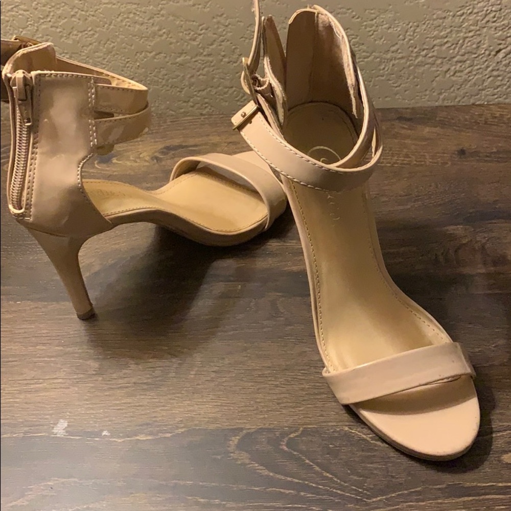 Candie’s Ankle strap heels